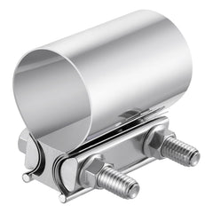 EVIL ENERGY front view of clamp showing full band and bolt, durable connection