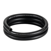 EVIL ENERGY front view of 3/8" hose showing label and length benefit