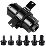 EVIL ENERGY front view aluminum canister showing compact durable housing