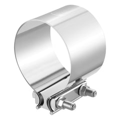 EVIL ENERGY front view of 4.0 inch clamp showing full-wrap band and bolt for secure joins
