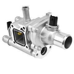EVIL ENERGY front view thermostat housing showing bolt locations and ports for easy fitment