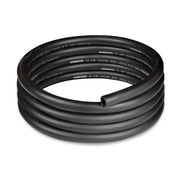 EVIL ENERGY front view of 3/8" heater hose shows length and finish benefits