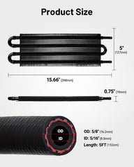 EVIL ENERGY hose and clamp detail highlighting CPE hose durability and secure fittings