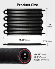 EVIL ENERGY CPE hoses and fittings showing pressure-rated reliability