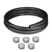 EVIL ENERGY front view of 5ft EPDM heater hose showing full coil and markings, dependable fit