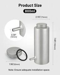 EVIL ENERGY top cap detail with O-ring seal demonstrating leak-resistant benefit