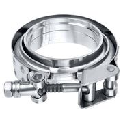 EVIL ENERGY front view of V-band clamp kit showing organized components and durability