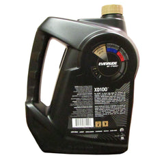 Evinrude XPS XD100 close-up of cap and pour spout for controlled, mess-free refills