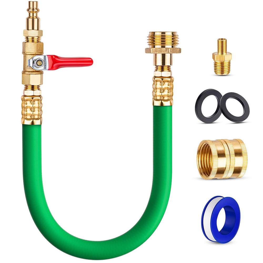 EVOULTES front assembly brass adapter showing solid seal benefit