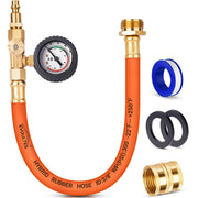 EVOULTES front view of brass adapter kit showing durable fittings and reliability