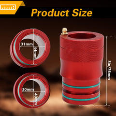 evrbul copper nipple detail resisting clogging and ensuring reliable grease flow