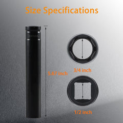 EVRBUL side profile highlighting extra-deep length to reach recessed cage bolts