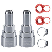 EVRBUL front view of two connectors showing durability and easy replacement