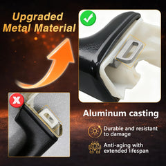 EVRBUL close-up of machined aluminum surface demonstrating corrosion resistance