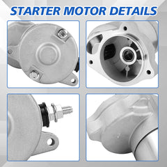 EvTok drive Bendix close-up showing teeth engagement for reliable starts