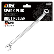 EWK front view of 17mm boot puller showing tool shape and easy control
