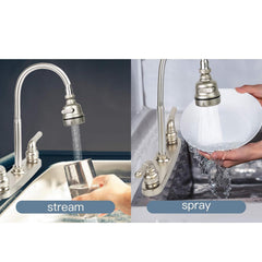 EXCELFU lever handles detail for effortless temperature and flow control