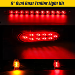 EXERAUO oval light mounted on bracket, demonstrates secure installation benefit