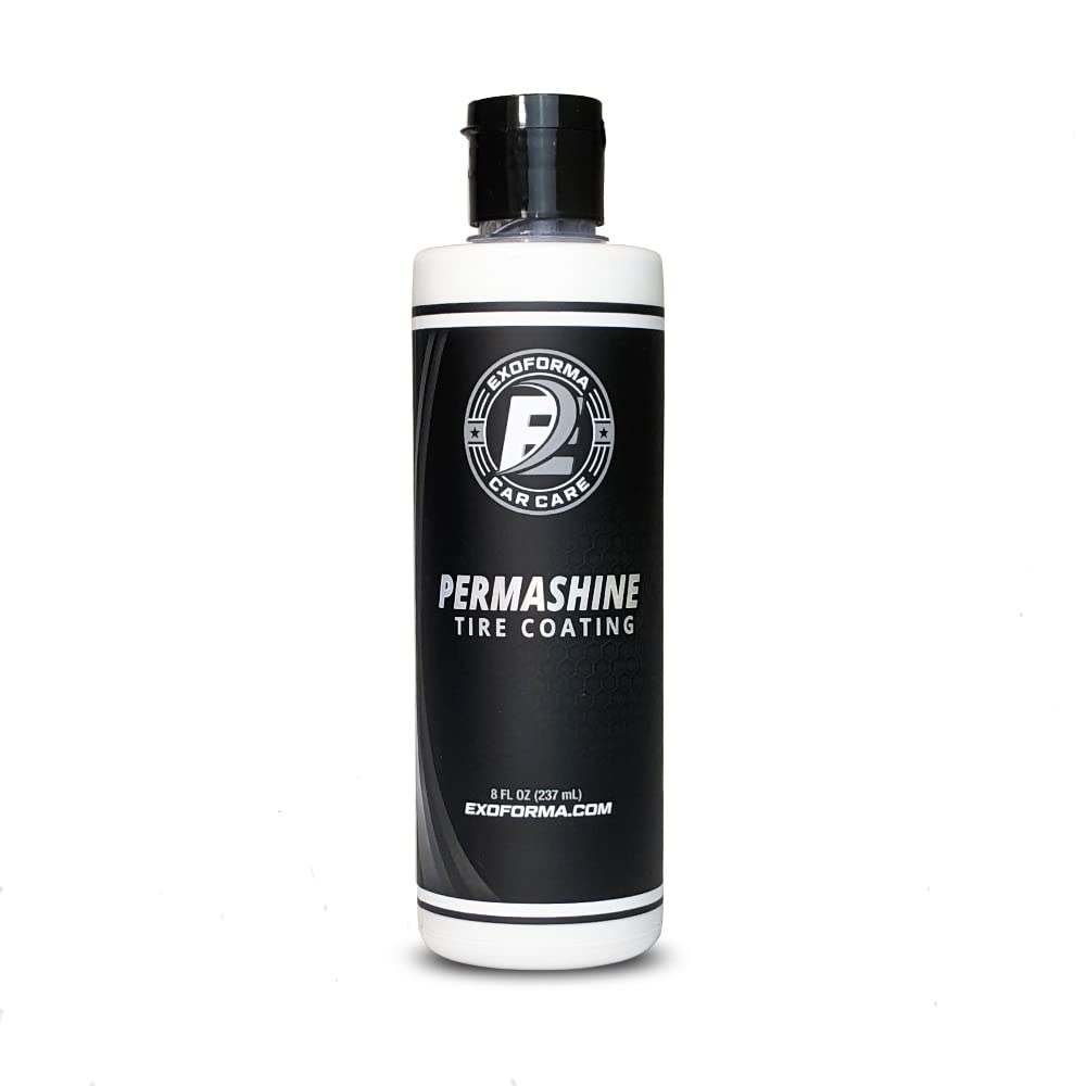 ExoForma bottle front view showing product and benefit of lasting shine