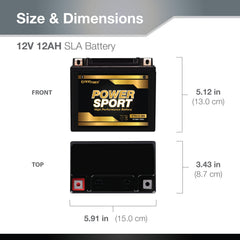 ExpertPower side label close-up showing specifications and easy identification