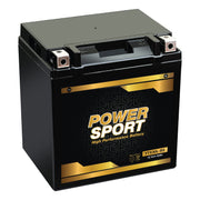 ExpertPower YTX30L-BS front view showing compact case and capacity benefits