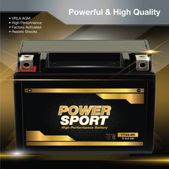 ExpertPower battery label close-up showing specifications and model for verification benefit