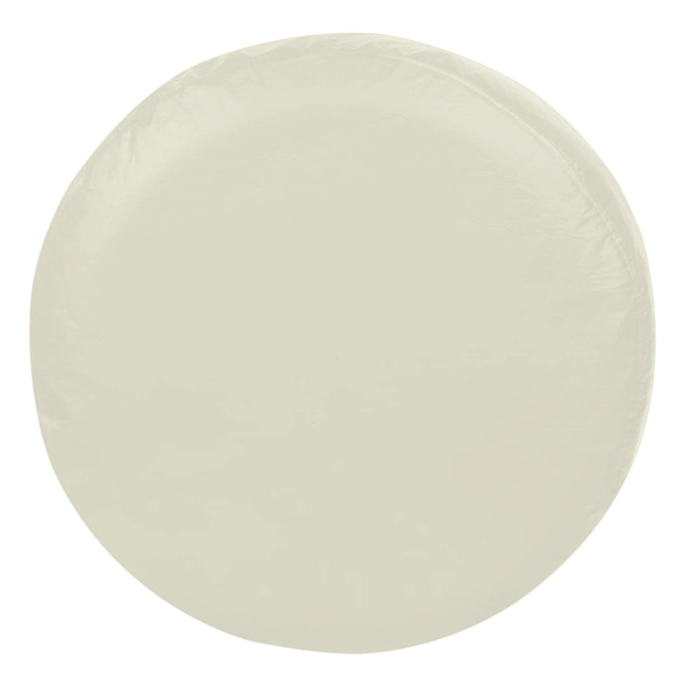Explore Land front view showing white cover protecting spare tire
