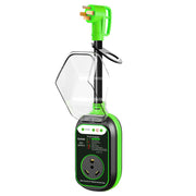EyGde front view of adapter showing plug faces and benefit of easy connection