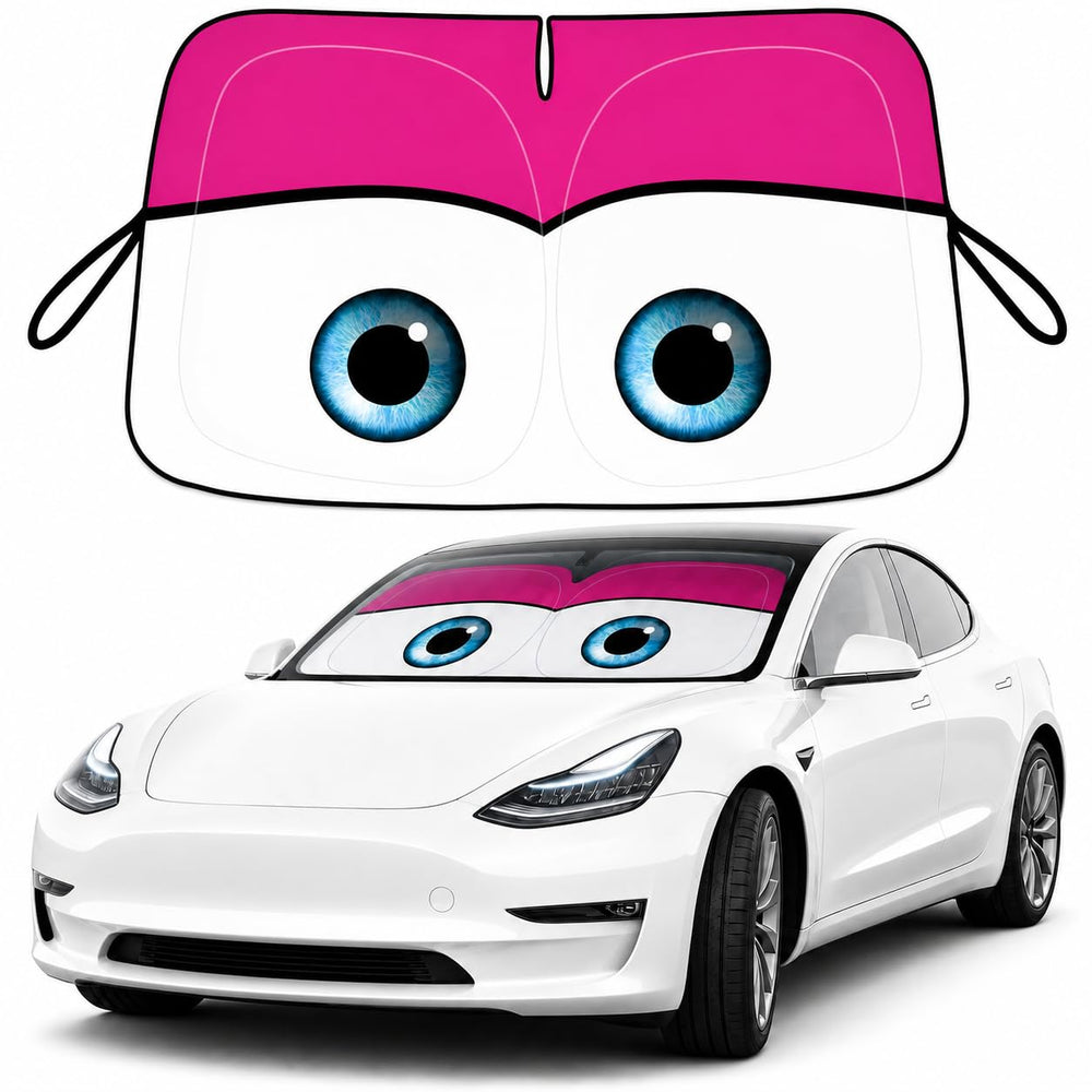 eygeufg front view packaging showing product and Tesla compatibility benefits durability