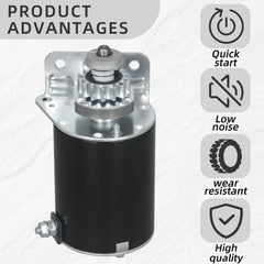 EZAPEX starter drive gear detail showing durable teeth for strong engagement
