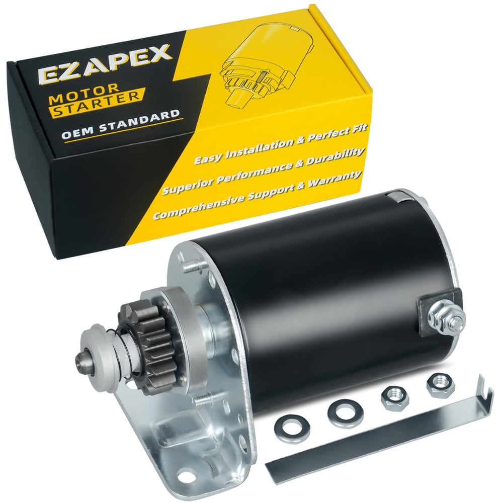 EZAPEX starter front view showing robust build and improved starting reliability