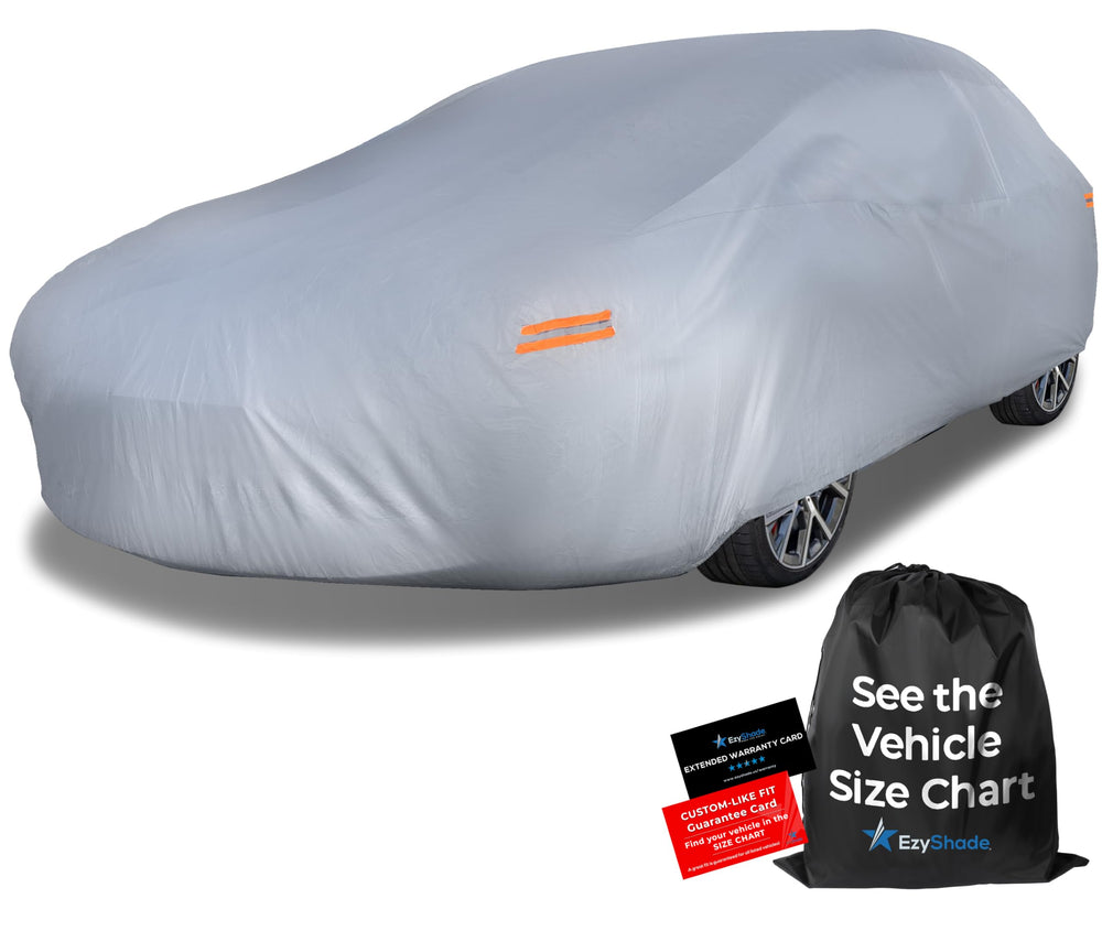 EzyShade cover front view showing precise fit and protection