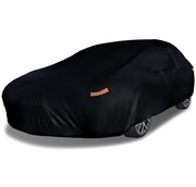 EzyShade front view on a sports car showing tailored fit and full protection