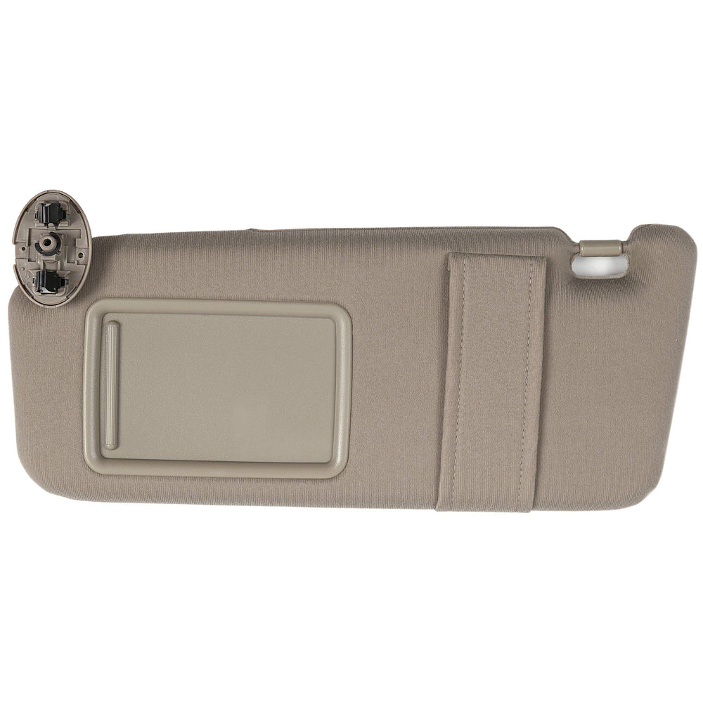 Ezzy Auto beige driver visor front view showing clean fit and OEM look