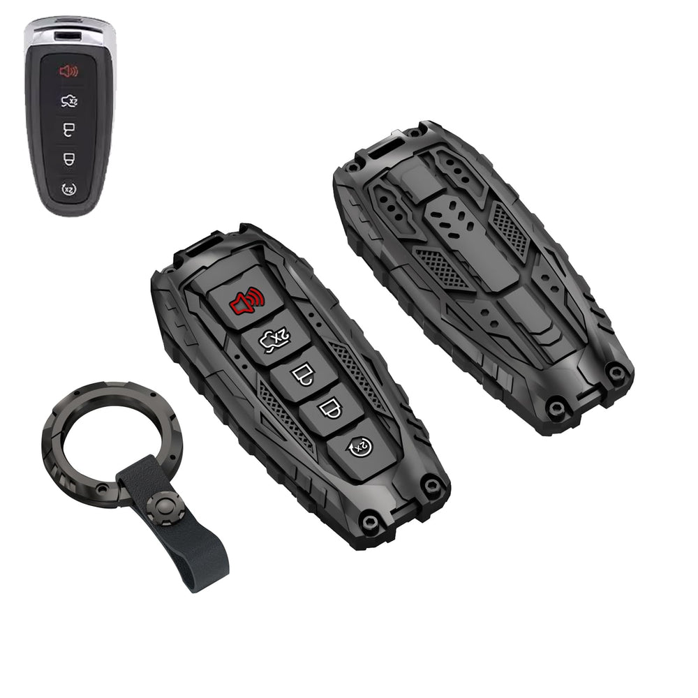 facaizhu front view of Model-C key shell showing fit and durable finish