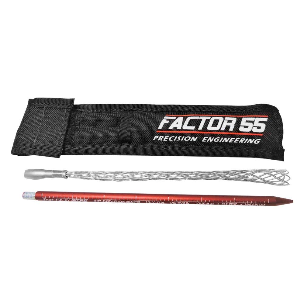 Factor 55 Fast FID front view showing compact tool and portability benefit