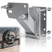 Fadachai front view mounted on trailer showing secure spare support and durability