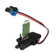 FAERSI blower resistor front view showing compact direct-fit design benefit