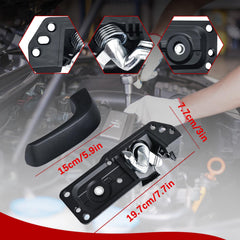 FAERSI handle installed in vehicle interior demonstrating straightforward replacement