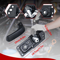 FAERSI handle mounted in vehicle interior restoring smooth door operation