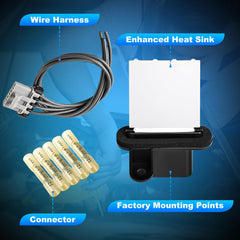 FAERSI wire harness connector close-up illustrating secure plug-and-play connection benefit