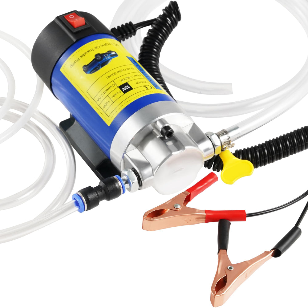 FAITIO front view pump and kit showing compact portable design benefit