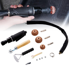 FAITIO front-view tool kit showing components and compact benefit