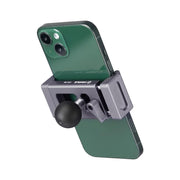 FANAUE front profile with phone mounted showing stable hold