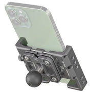FANAUE front view mounted on handlebar showing secure grip benefit
