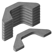 Fanmao front view of weld-on tie-down tab showing solid plate and anchor slot for reliable lashing