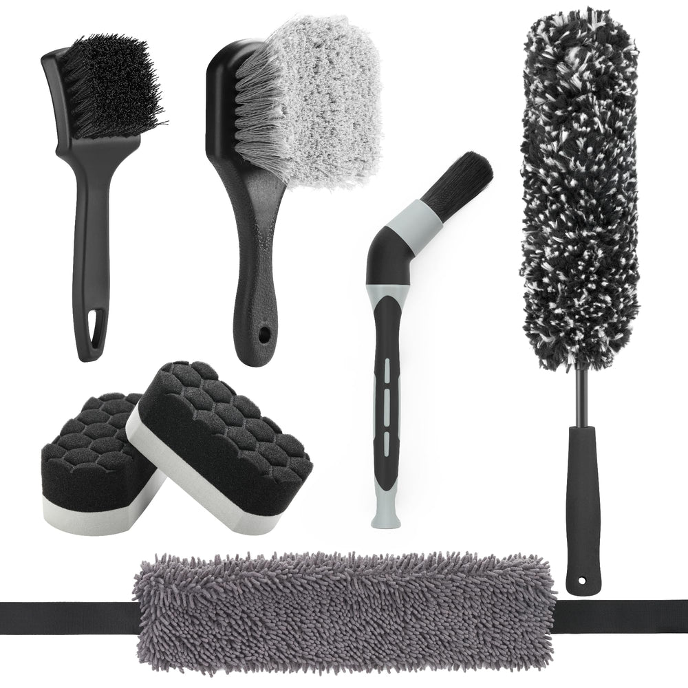 Fantasticlean full kit front view showing all seven tools for complete cleaning