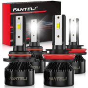 FANTELI front packaging showing four bulbs and kit benefits
