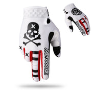 FASTGOOSE front view of white glove showing fit and styling for clear identification and confidence