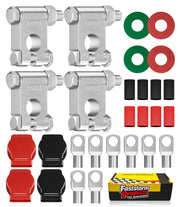FASTSTORM front packaging showing complete terminal kit and quick install benefit